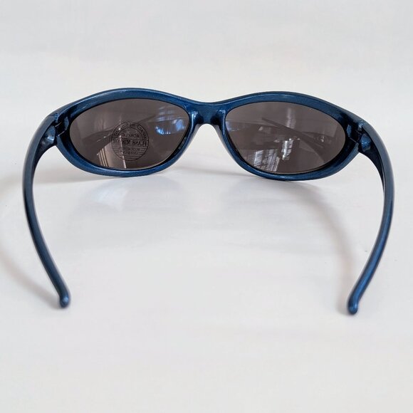 NWT Vintage 90's PC Rectangle Sporty Sunglasses (S. Blue) - Picture 4 of 5